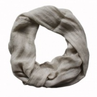 Pure natural linen, boxed scarf by Biggie Best